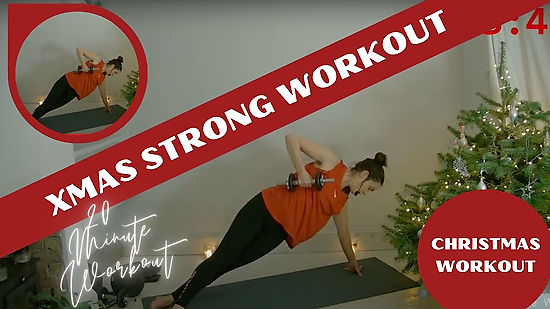 Christmas 20 minute STRONG!  Workout (1)